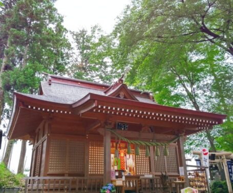 糀谷八幡神社、拝殿新築工事の施工後画像
